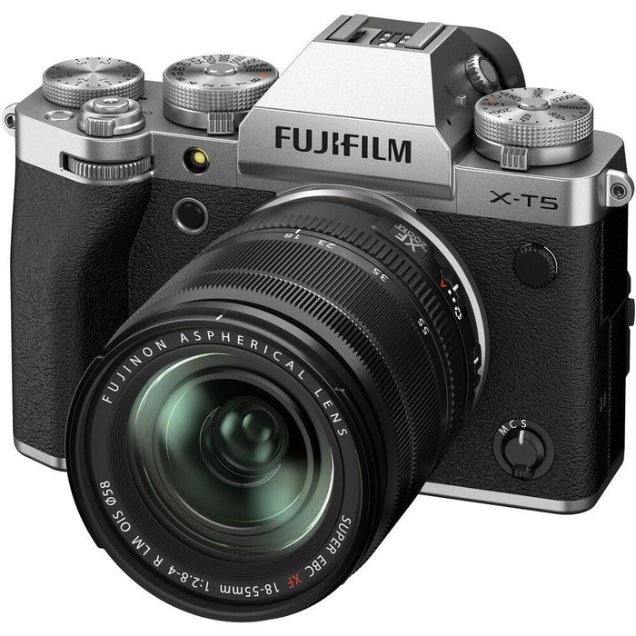 Fujifilm X-T5, Silver + 18-55mm f/2.8-4 R LM OIS