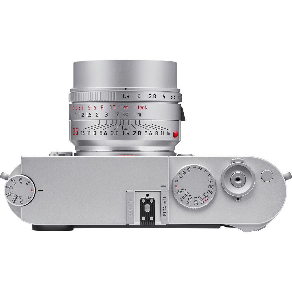 Leica SUMMILUX-M 35mm f/1.4 ASPH. [IV], FLE II silver chrome