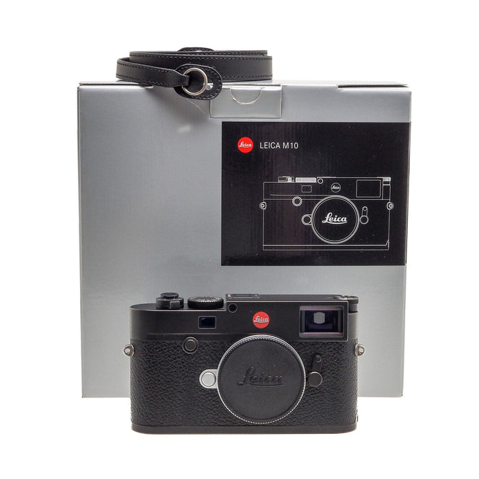 Leica M10, Black Chrome + Soft release button
