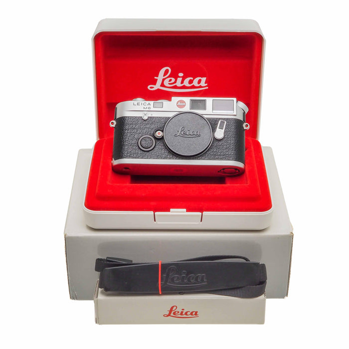 Leica M6 0.72, Silver chrome