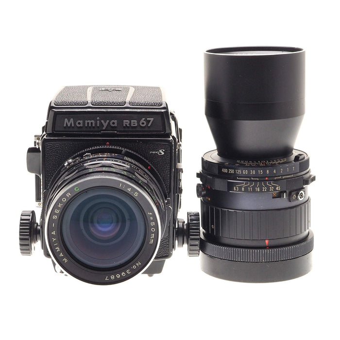 Mamiya RB67 Professional S + 50mm f/4.5 + 360mm f/6.3