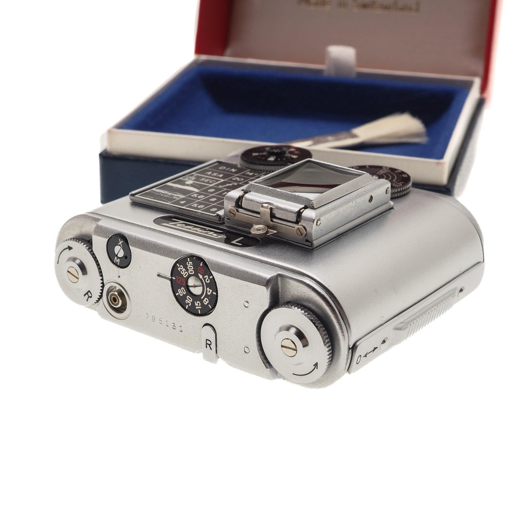 Subminiature Tessina Automatic 35mm Tessina Black Vintage